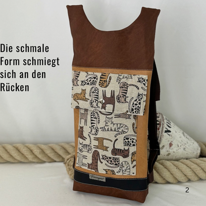 Damen- und Herrenrucksack Rucksack Patrizia