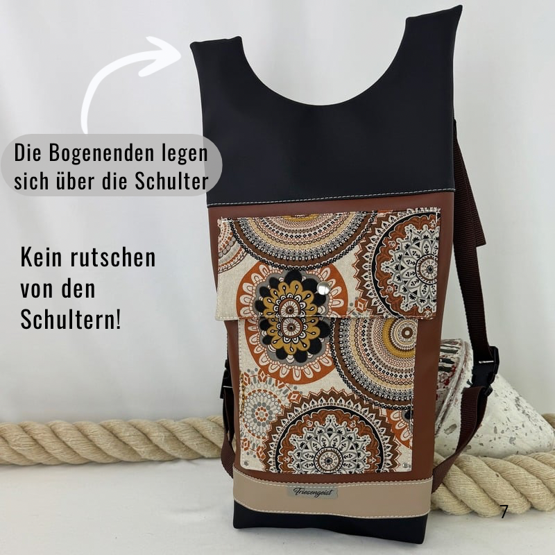 Damen- und Herrenrucksack Rucksack Hellen