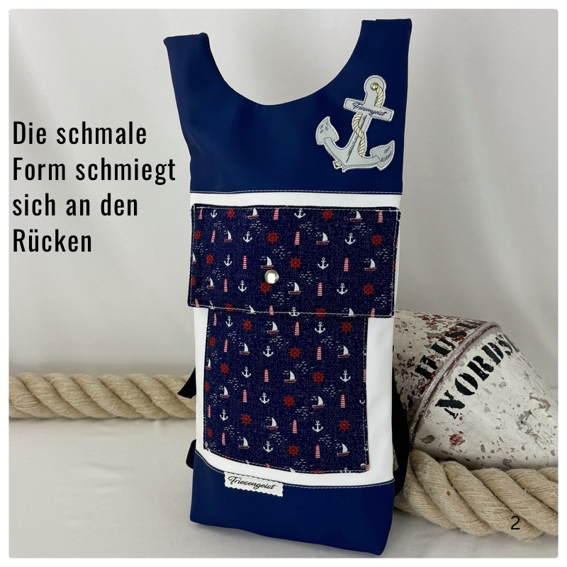 Damen- und Herrenrucksack Nordstrand