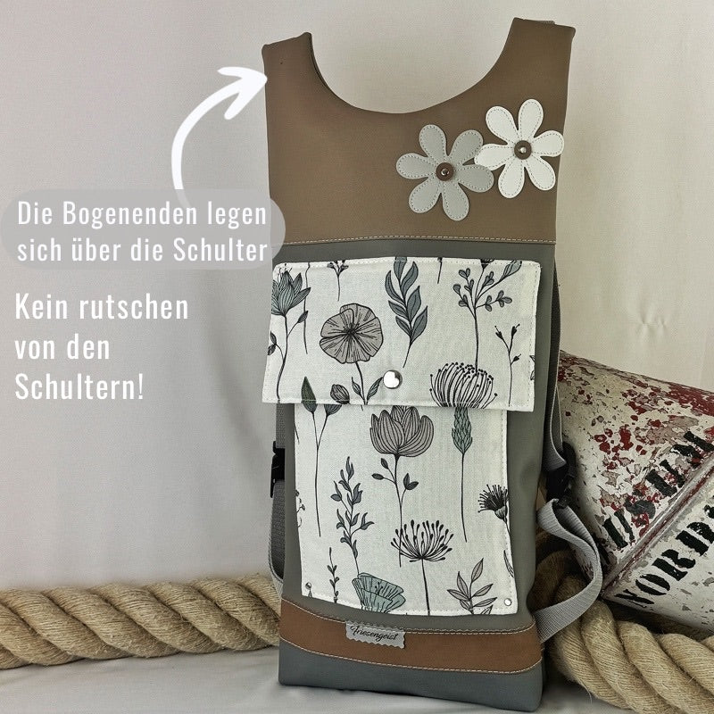 Damen -und Herrenrucksack Vallerie
