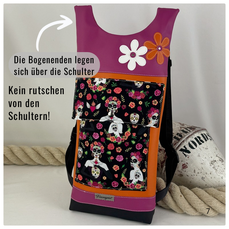Damen- und Herrenrucksack Yvonne