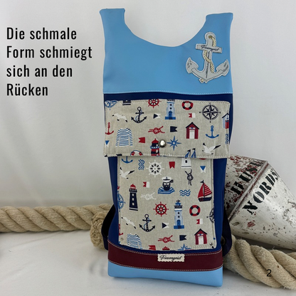 Damen- und Herrenrucksack Løkken