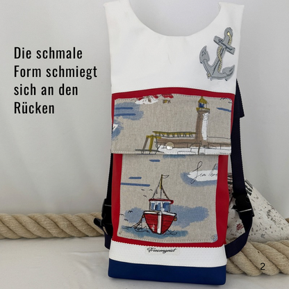 Damen- und Herrenrucksack Rucksack Süderoog