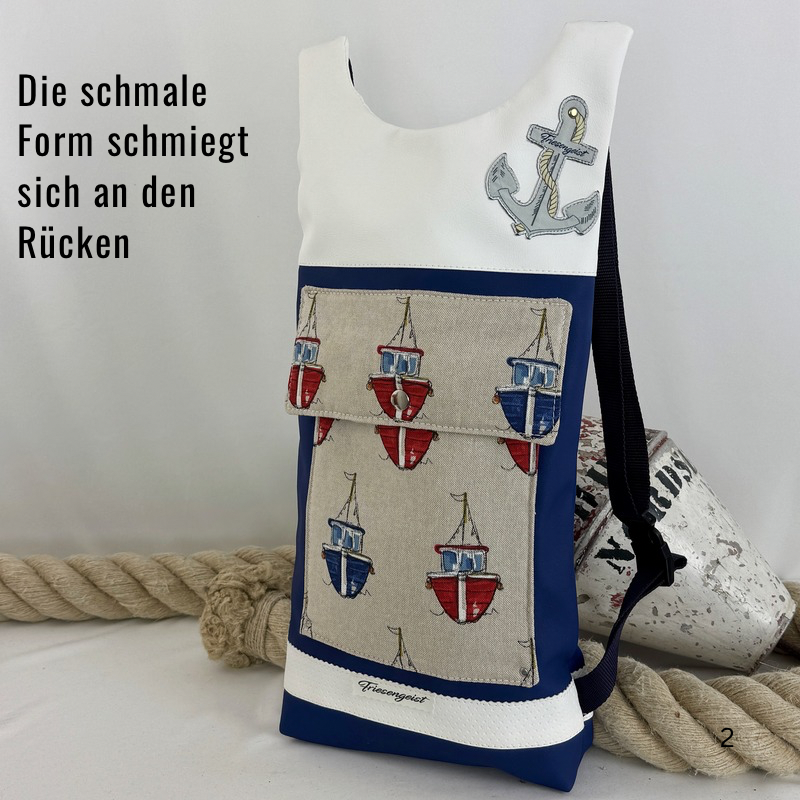 Damen- und Herrenrucksack Fyn