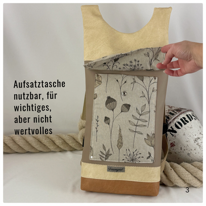 Damen- und Herrenrucksack Mascha