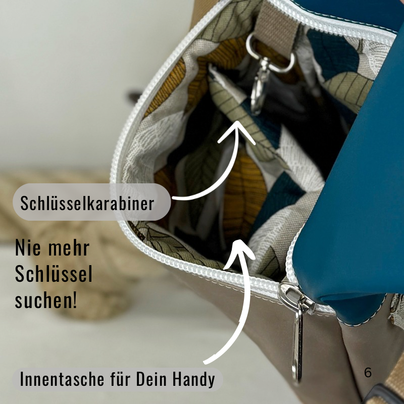 Damen- und Herrenrucksack Rucksack Tomke