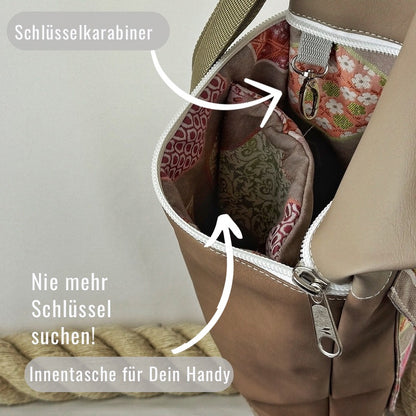 Damen -und Herrenrucksack Tatjana