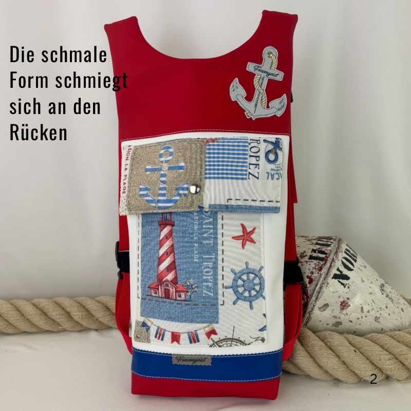 Damen- und Herrenrucksack Pellworm