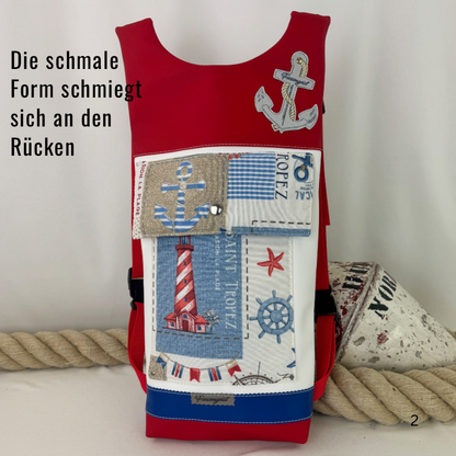 Damen- und Herrenrucksack Pellworm