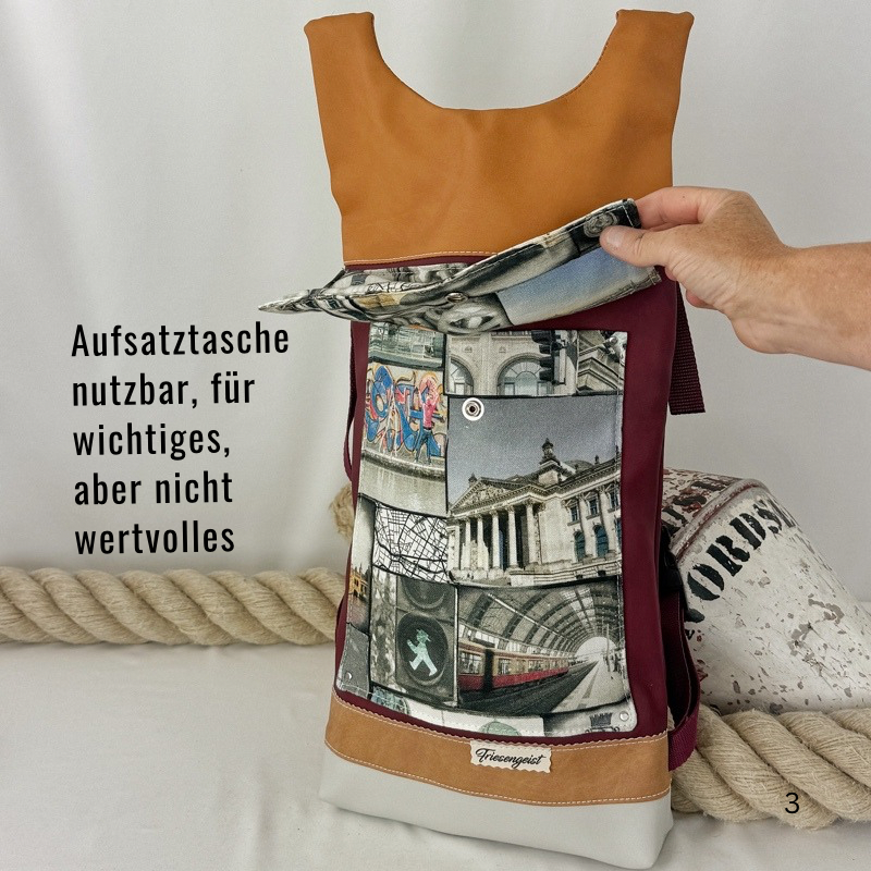 Damen- und Herrenrucksack Berlin