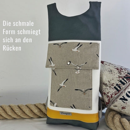 Damen- und Herrenrucksack Flora