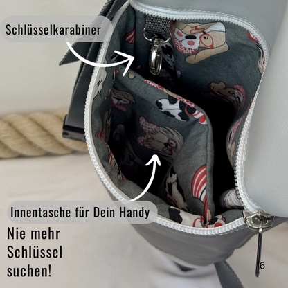 Damen- und Herrenrucksack Fiedde