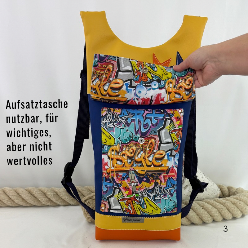 Damen- und Herrenrucksack Rucksack Donika