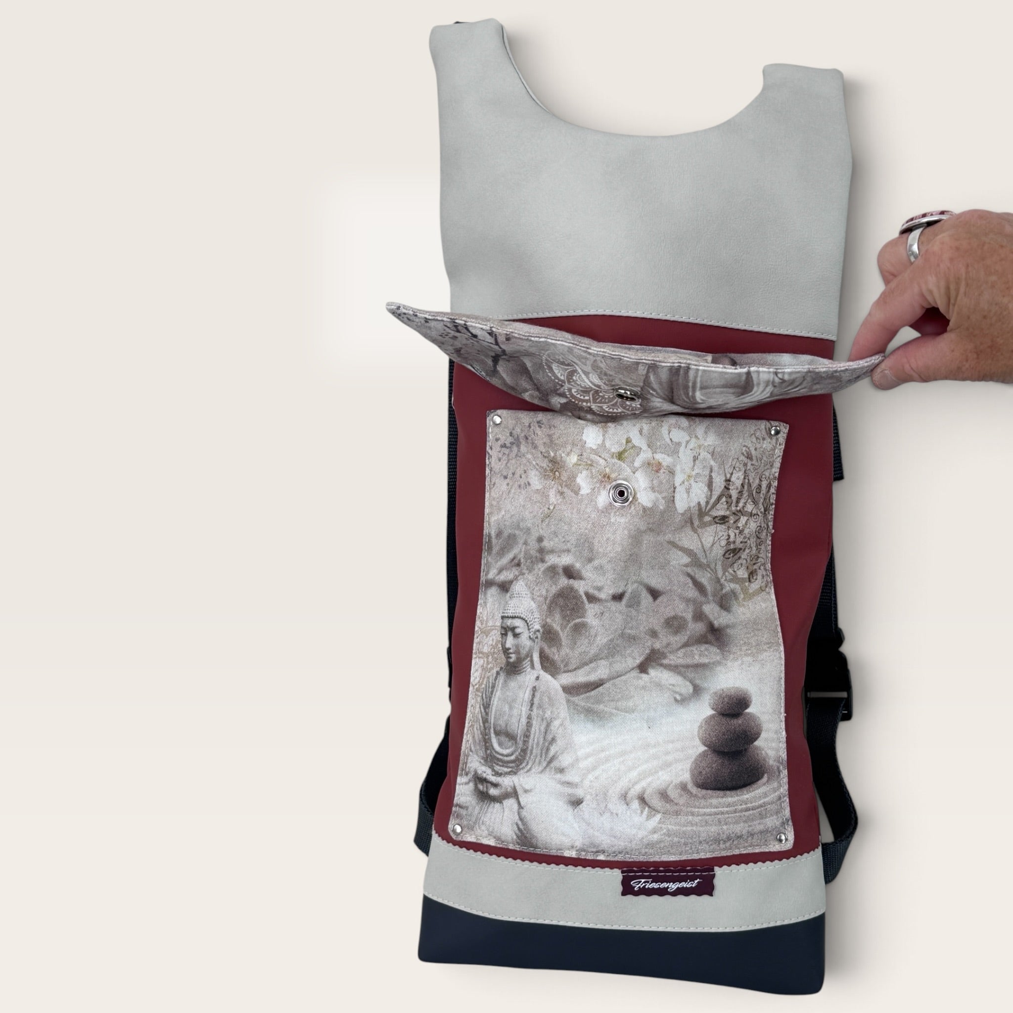 Damen- und Herrenrucksack Buddah