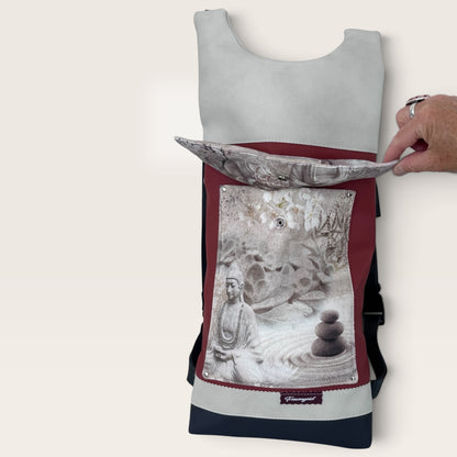 Damen- und Herrenrucksack Buddah