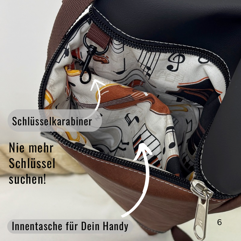 Damen- und Herrenrucksack Rucksack Wilhelm