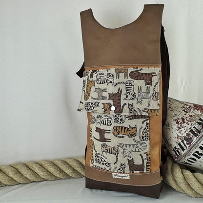 Damen -und Herrenrucksack Funny