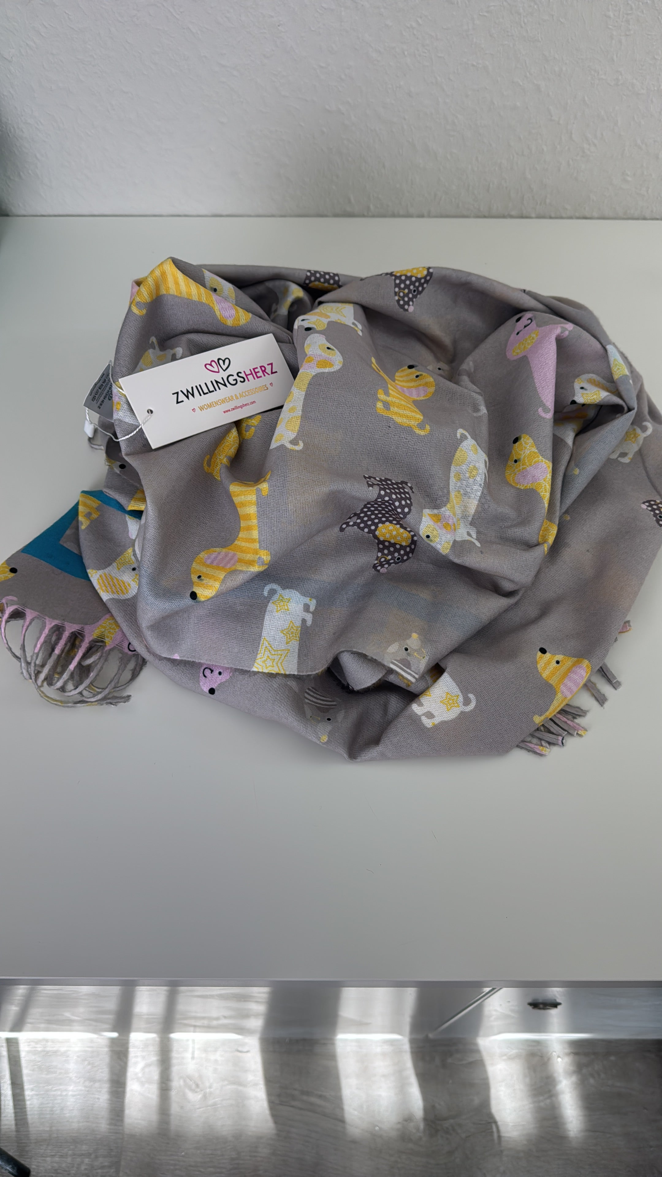 Schal Dackel von Zwillingsherz Sabine