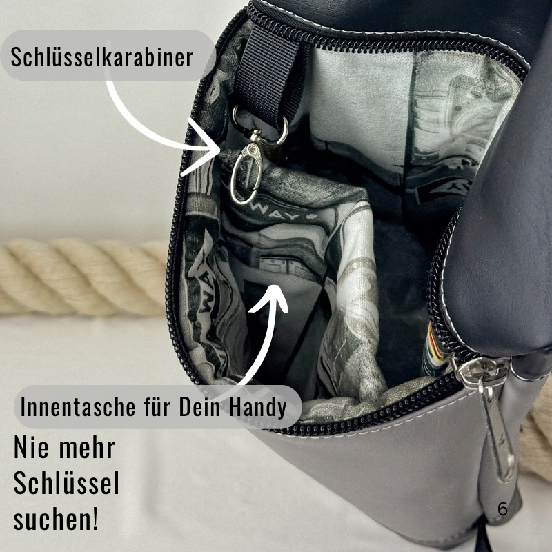 Damen- und Herrenrucksack New York