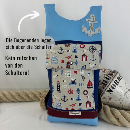 Damen- und Herrenrucksack Løkken