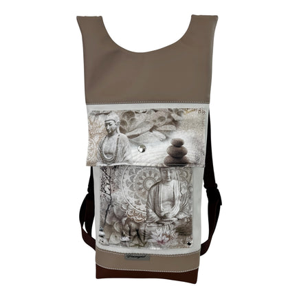 Damen- und Herrenrucksack Buddah