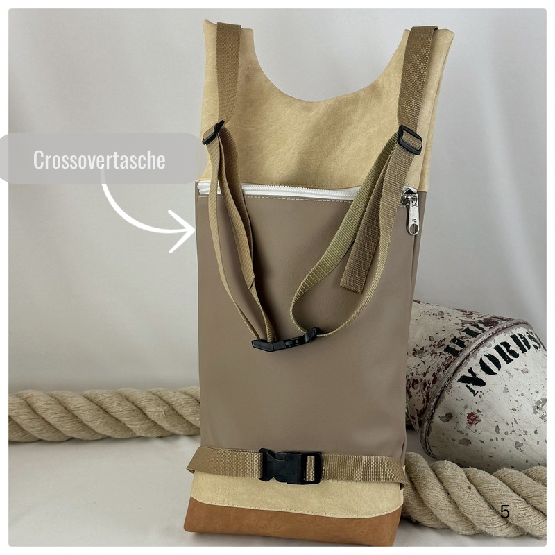 Damen- und Herrenrucksack Mascha
