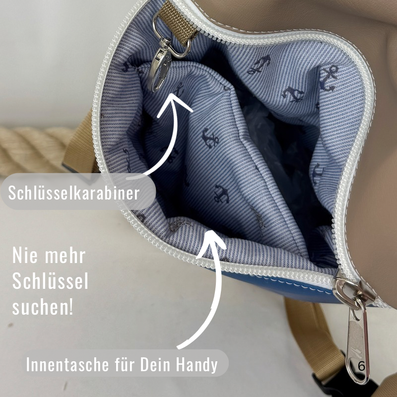 Damen- und Herrenrucksack Nordsee