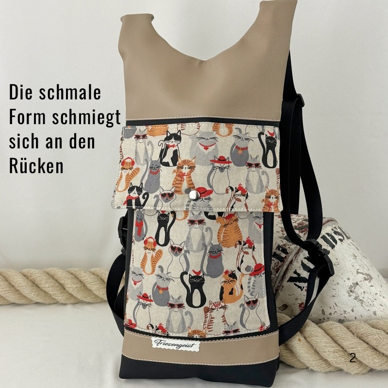 Damen- und Herrenrucksack Wanda