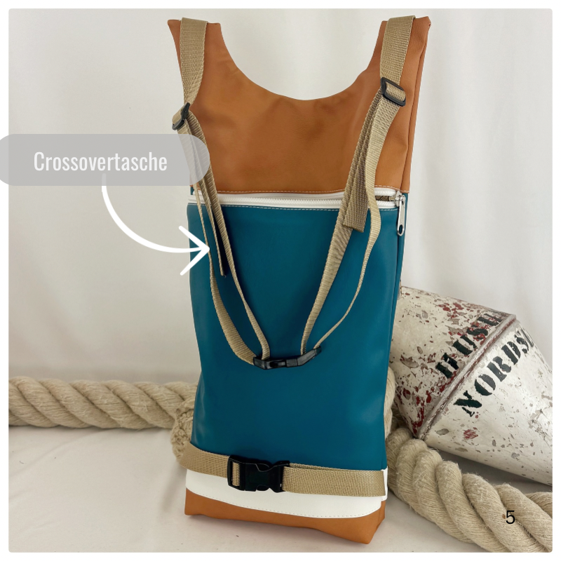 Damen- und Herrenrucksack Alwine