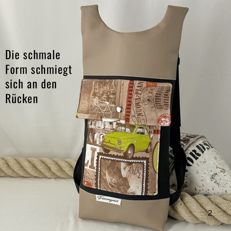 Damen- und Herrenrucksack Venezia