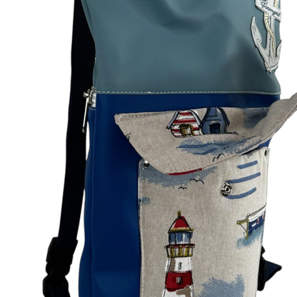 Damen- und Herrenrucksack Damp