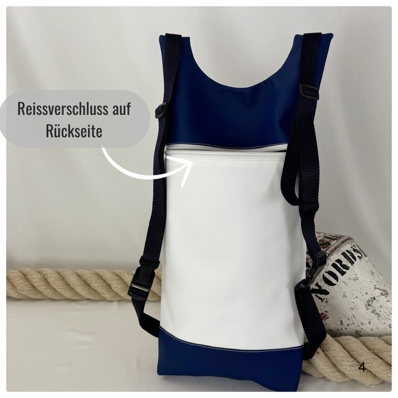 Damen- und Herrenrucksack Nordstrand