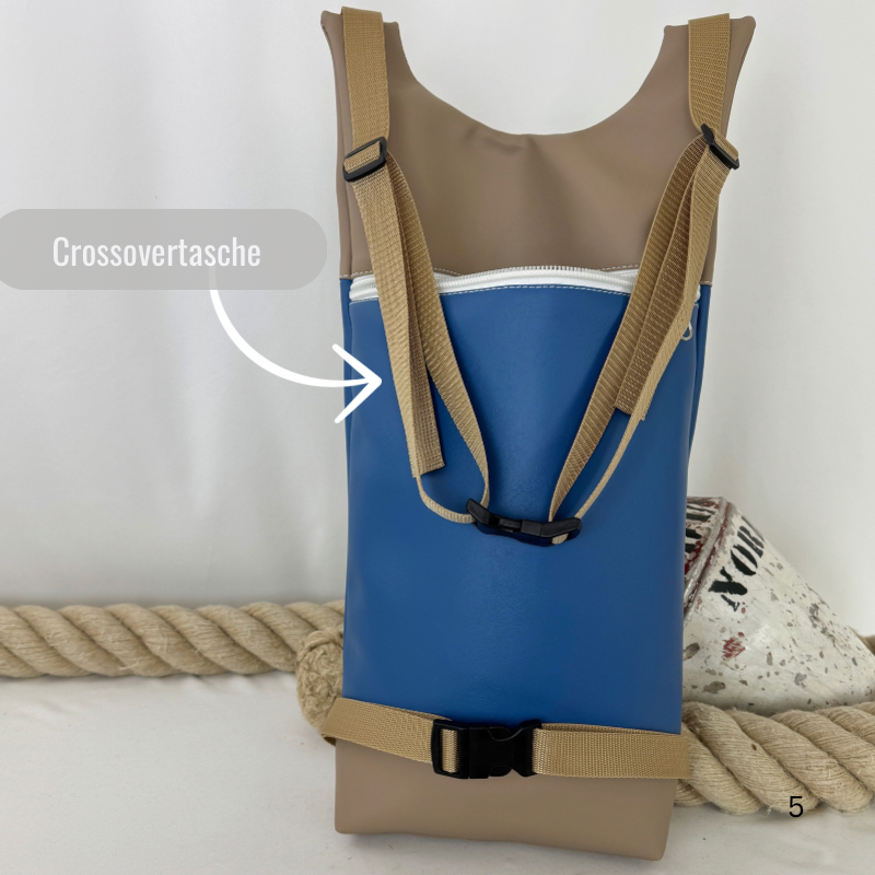 Damen- und Herrenrucksack Nordsee