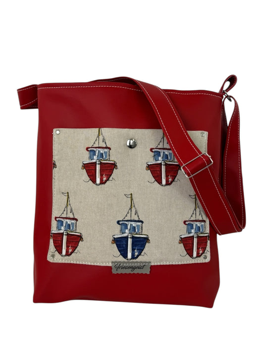 Shopper mit einem breiten Schulterträger, verlängerbar, Rømø