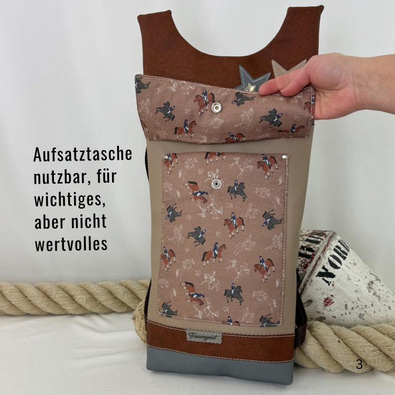 Damen- und Herrenrucksack Frieda