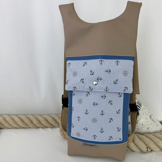 Damen- und Herrenrucksack Nordsee