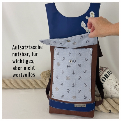 Damen- und Herrenrucksack Norderoog
