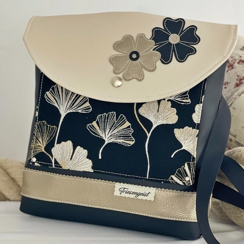 Handtasche Gingko gold