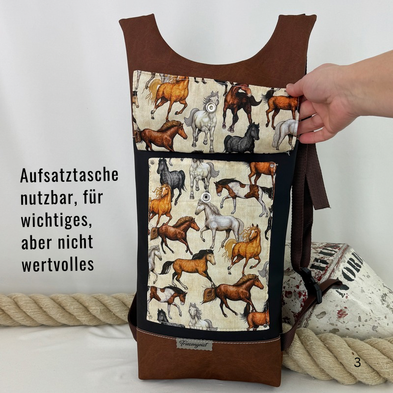 Damen- und Herrenrucksack Carlos