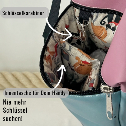 Damen- und Herrenrucksack Mausi