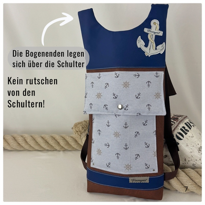 Damen- und Herrenrucksack Norderoog