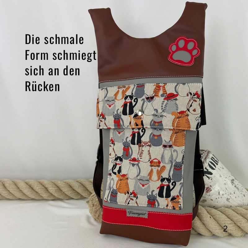 Damen- und Herrenrucksack Willy
