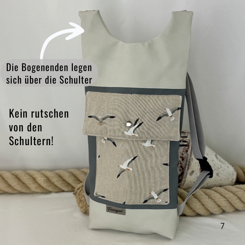 Damen- und Herrenrucksack Rucksack Hanne