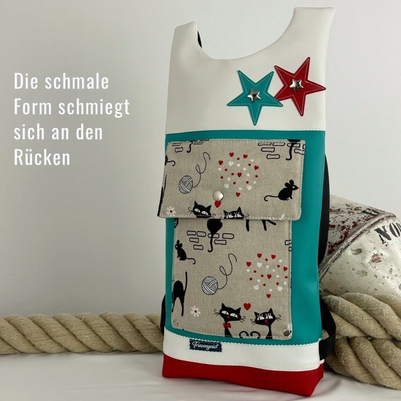 Damen- und Herrenrucksack Mieze