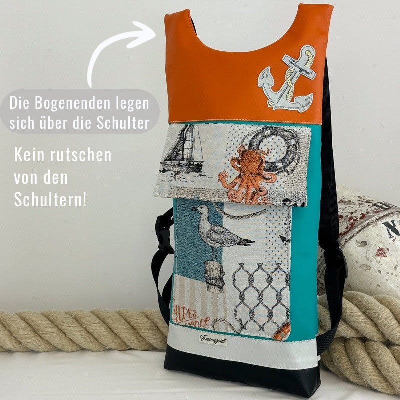 Damen- und Herrenrucksack Amrum