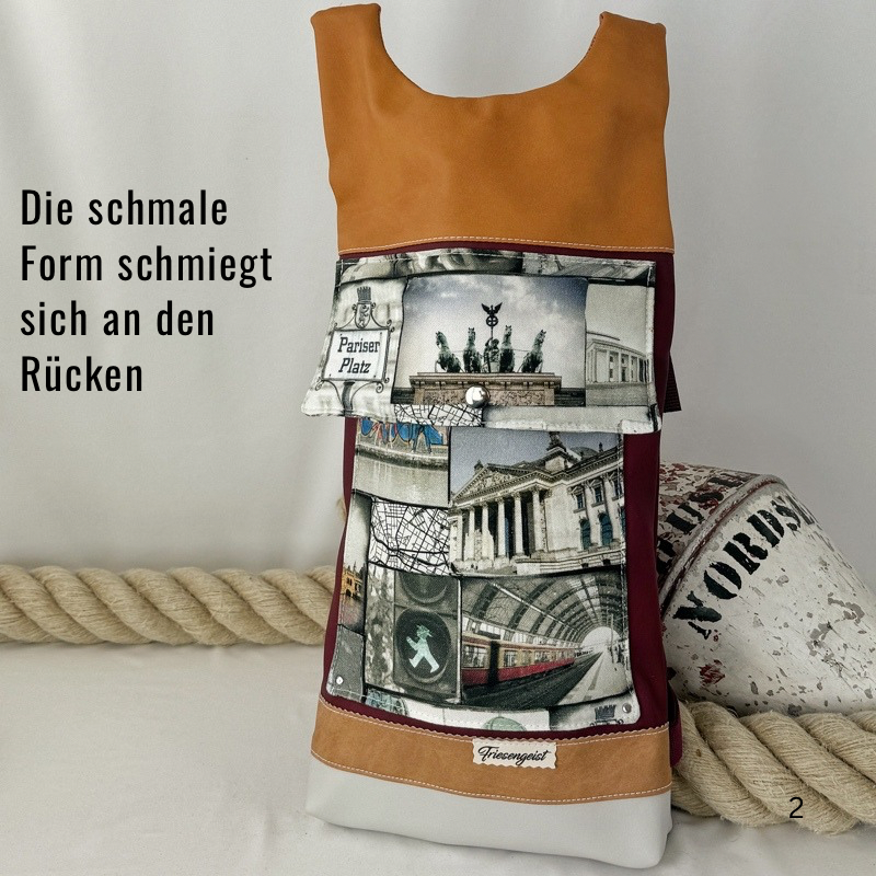 Damen- und Herrenrucksack Berlin