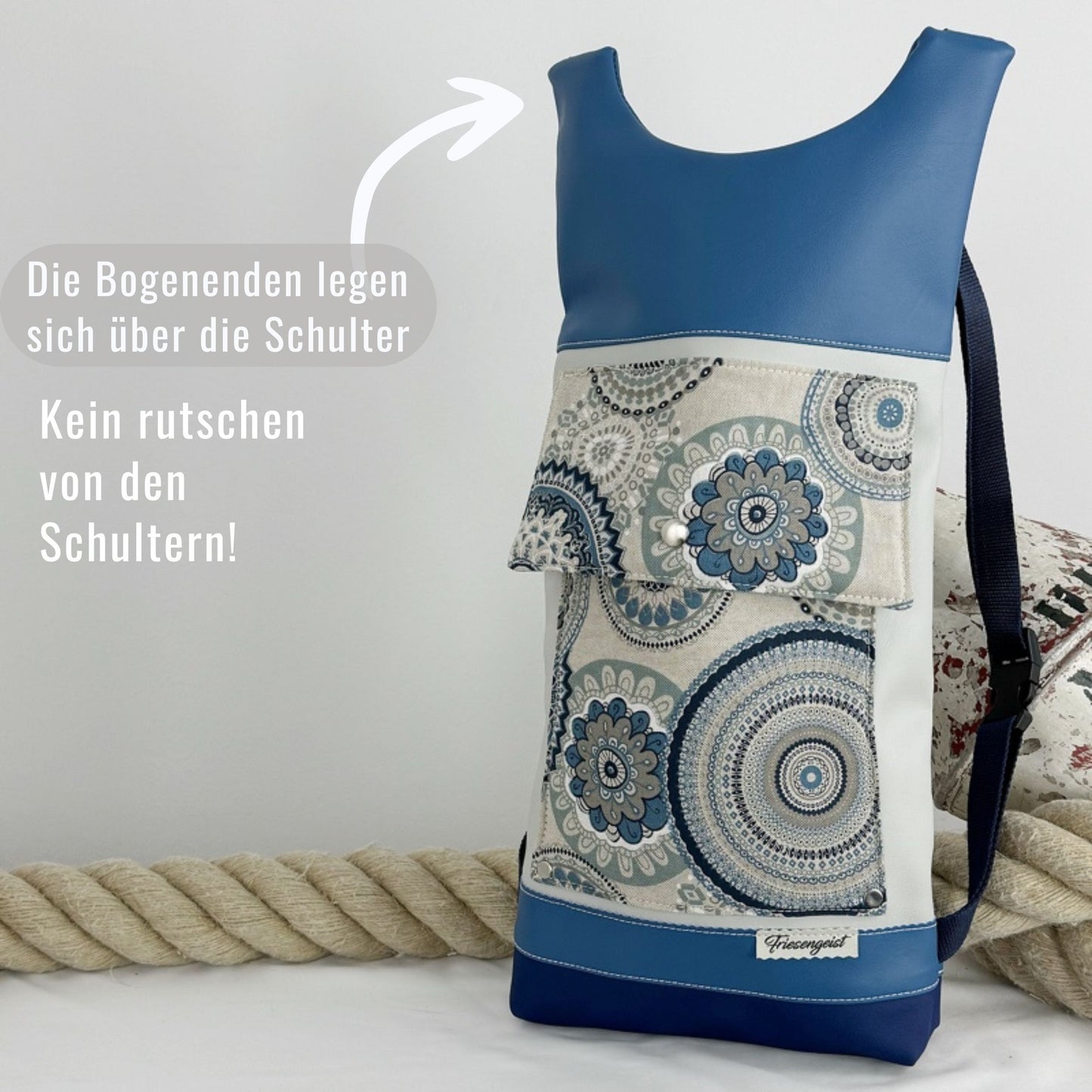 Damen -und Herrenrucksack Nela