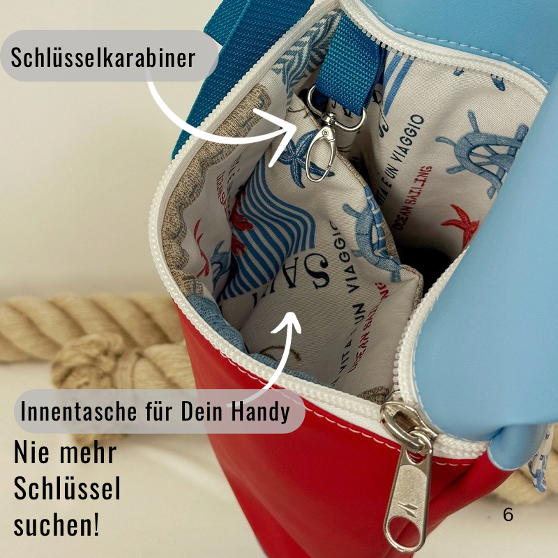 Damen- und Herrenrucksack Bremerhafen