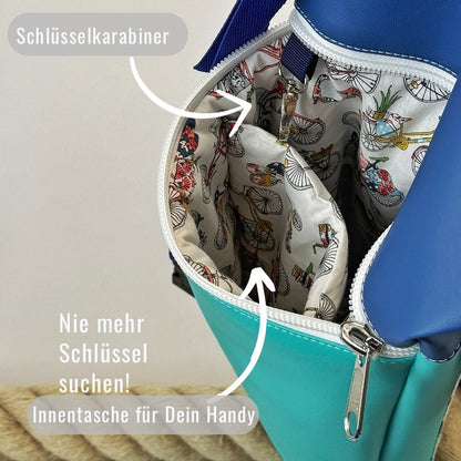 Damen und Herrenrucksack Telse