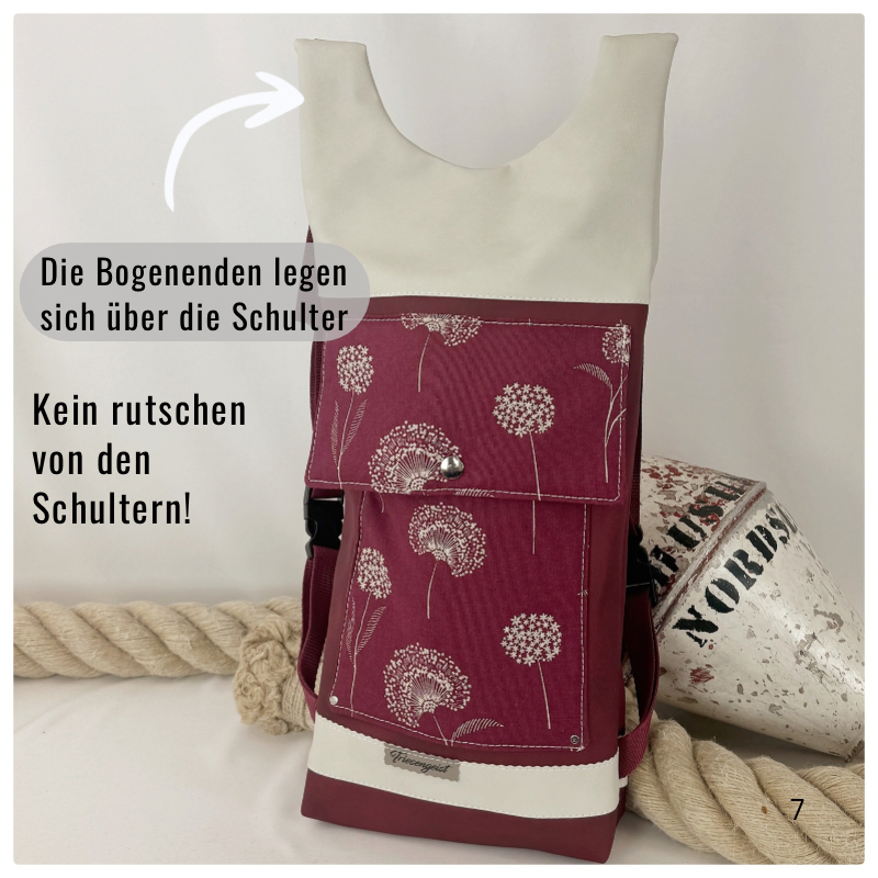 Damen- und Herrenrucksack Mona